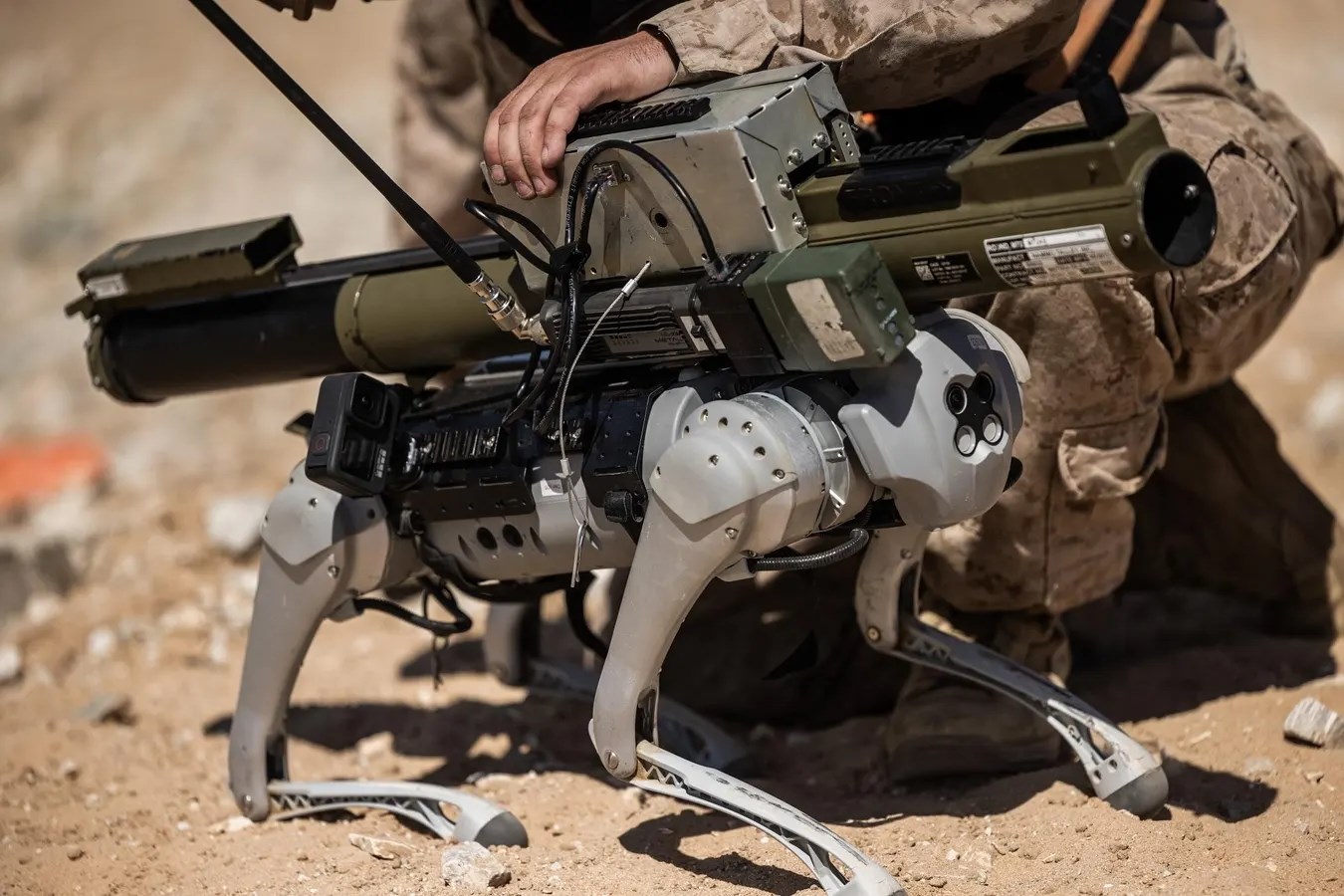Silahlı Robot Köpeklerin Askeri Kullanımı